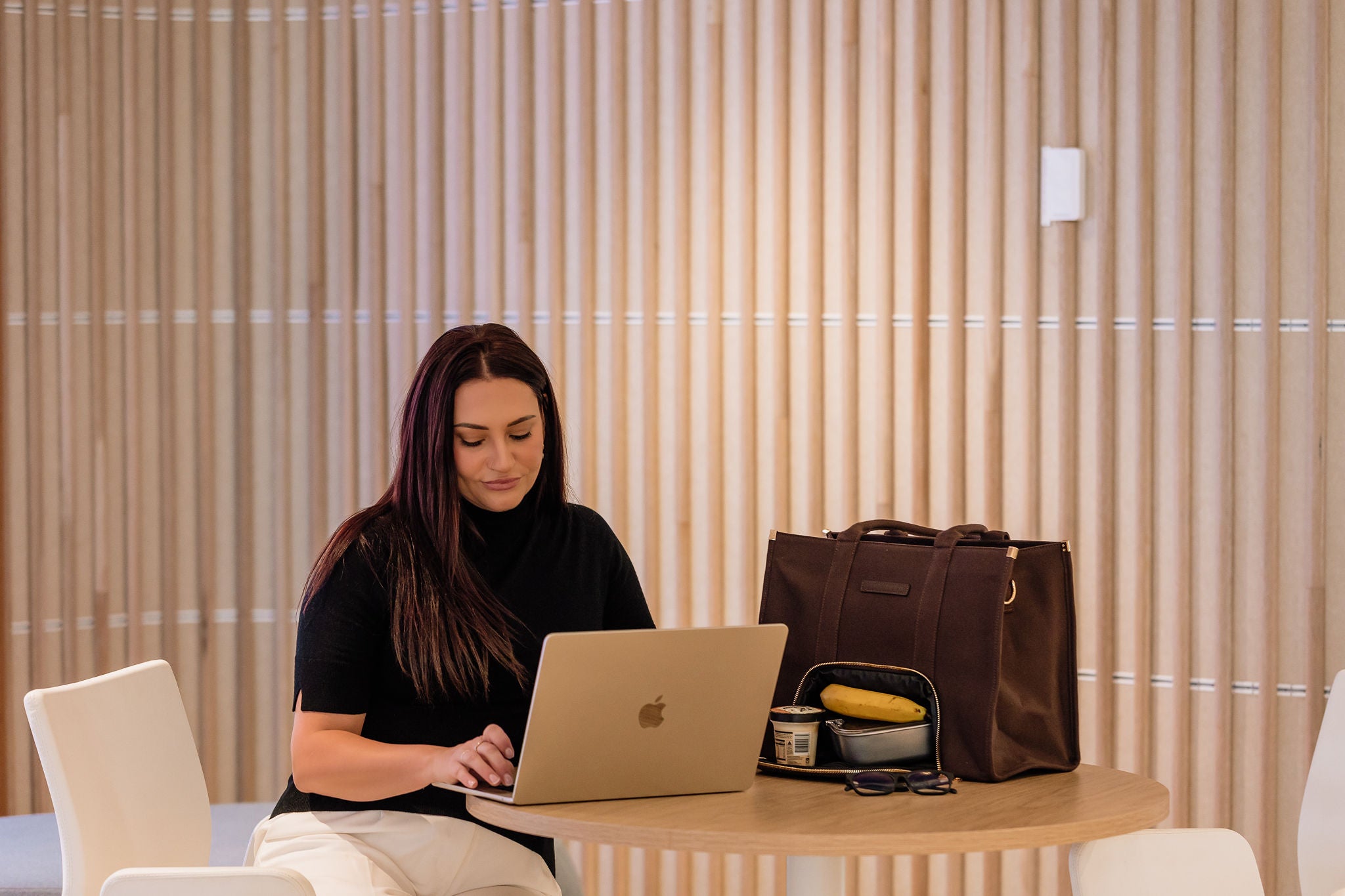 The Daily Tote -  Brown (Canvas)