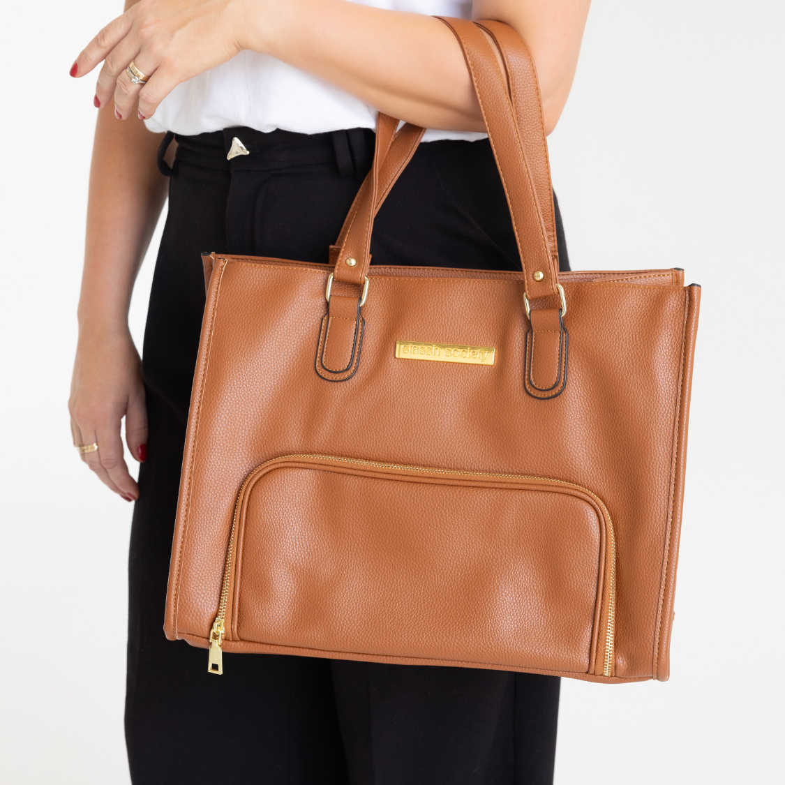 The Daily Tote - Brown