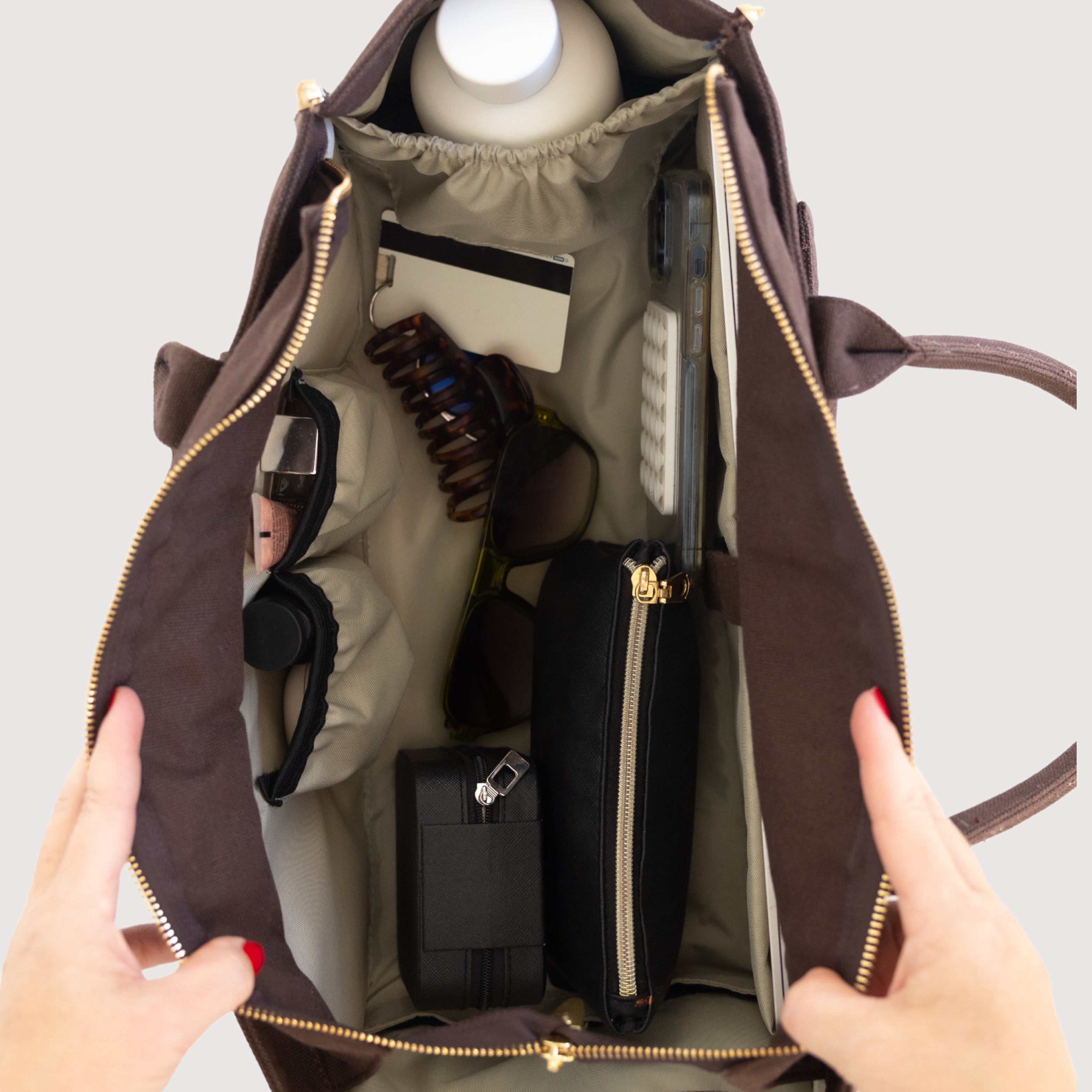 The Canvas Tote -  Black