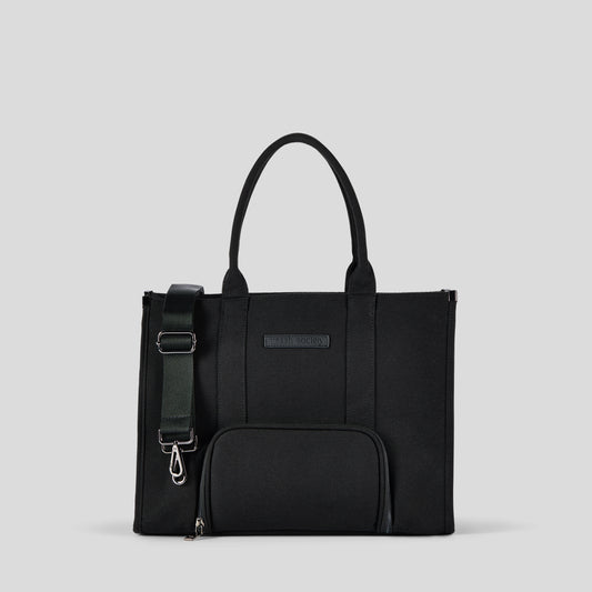 The Daily Tote -  Black (Canvas)