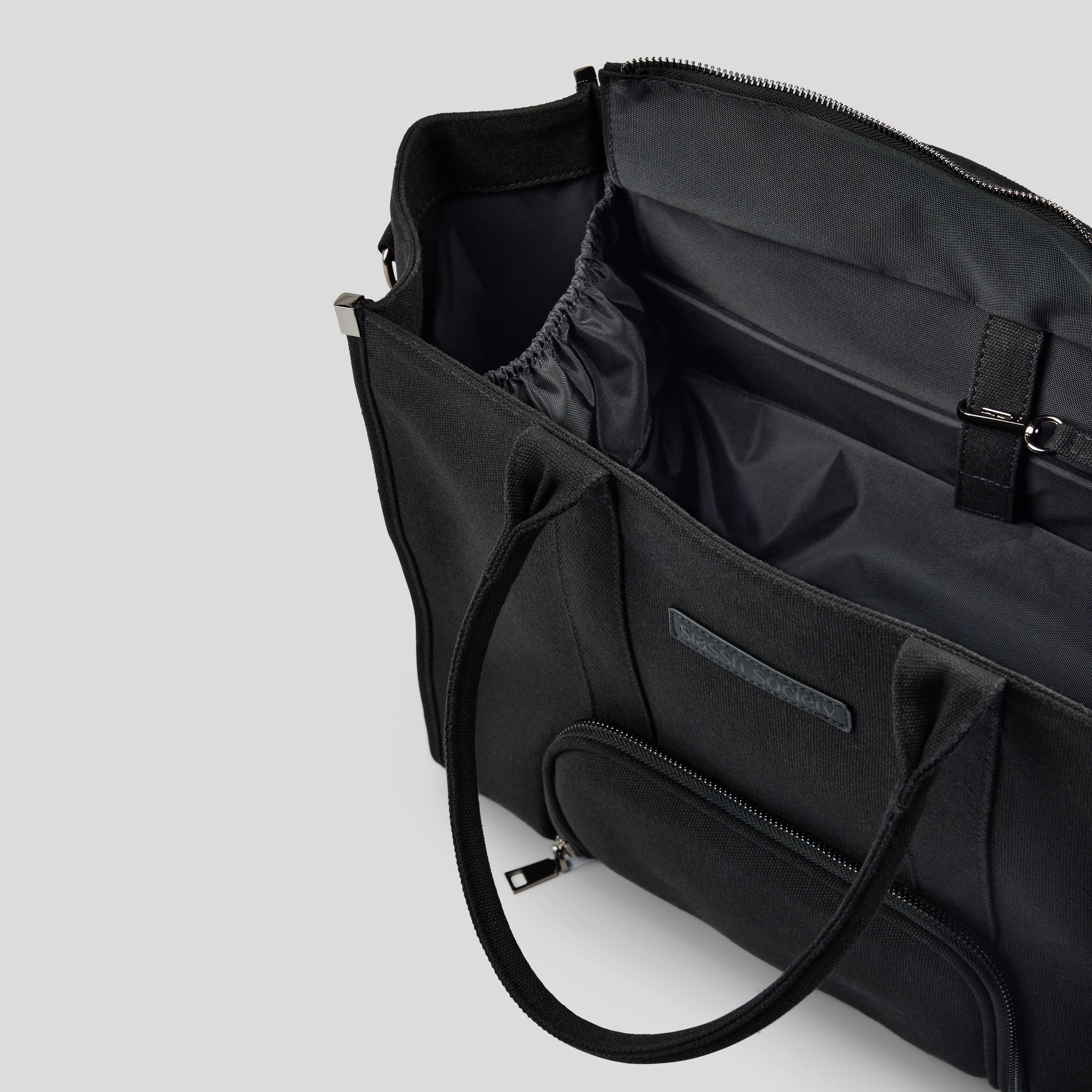 The Daily Tote -  Black (Canvas)