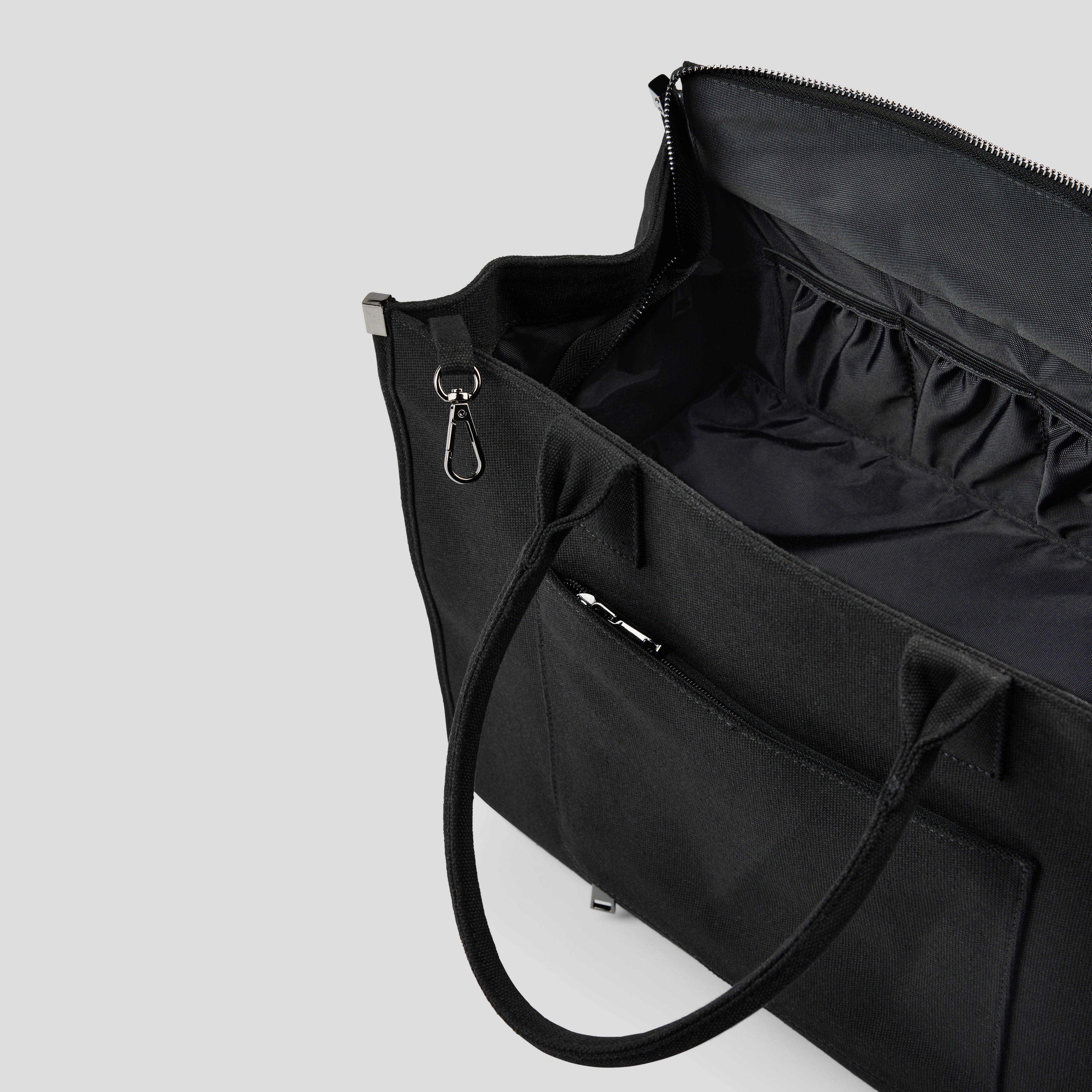 The Daily Tote -  Black (Canvas)